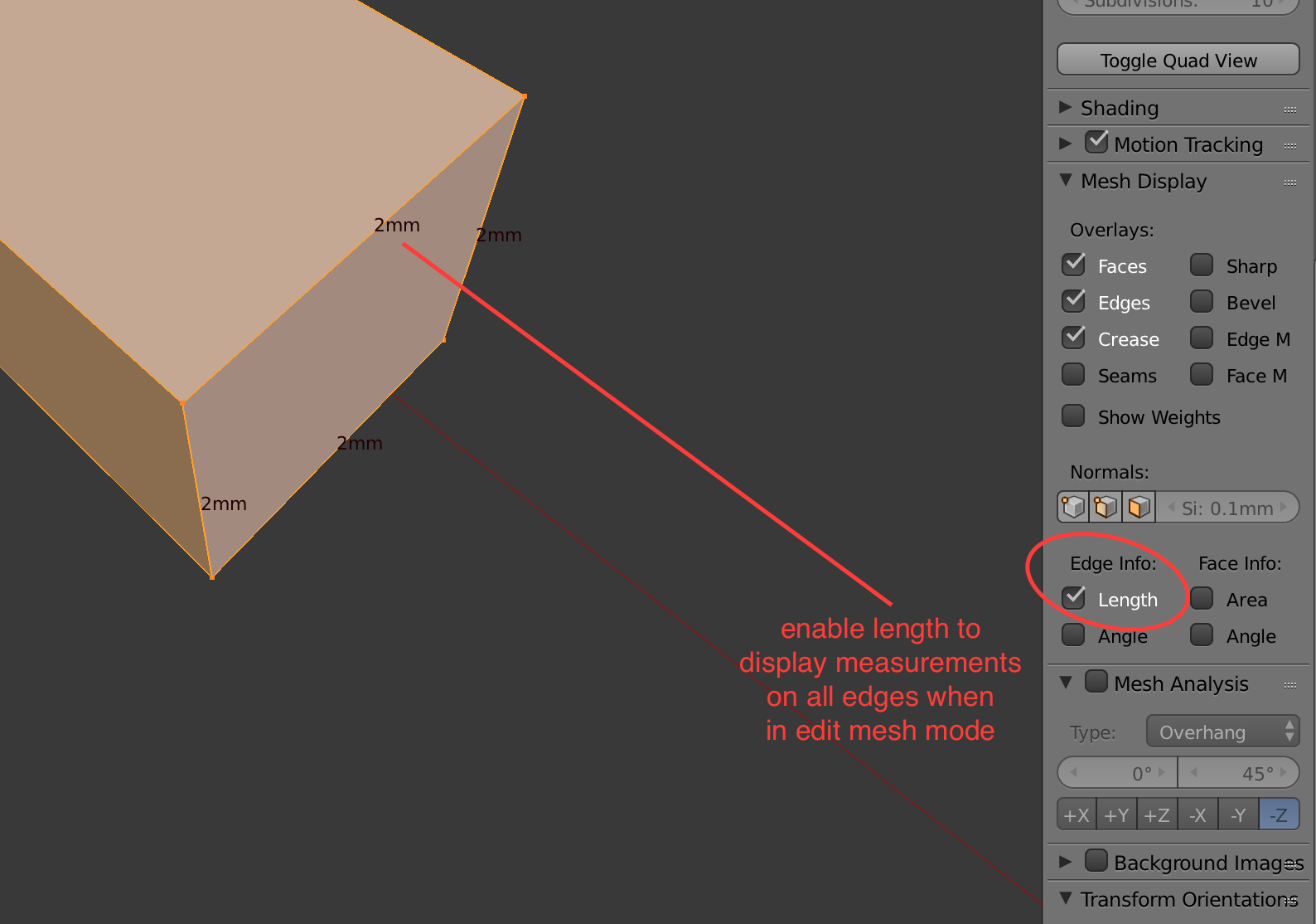 Jason Robitaille Enabling Metric Measurements in Blender