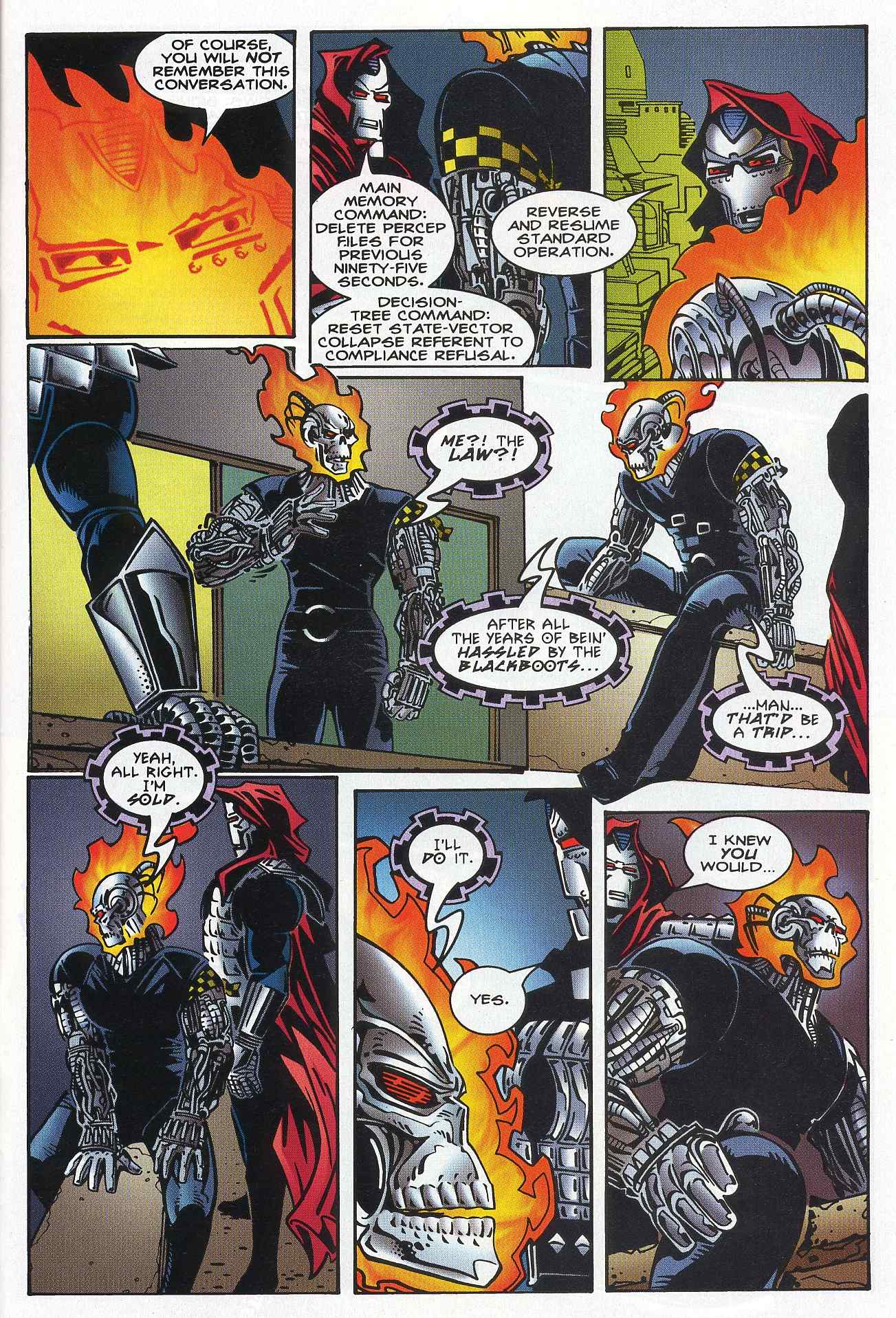 Read online Ghost Rider 2099 comic -  Issue #14 - 22