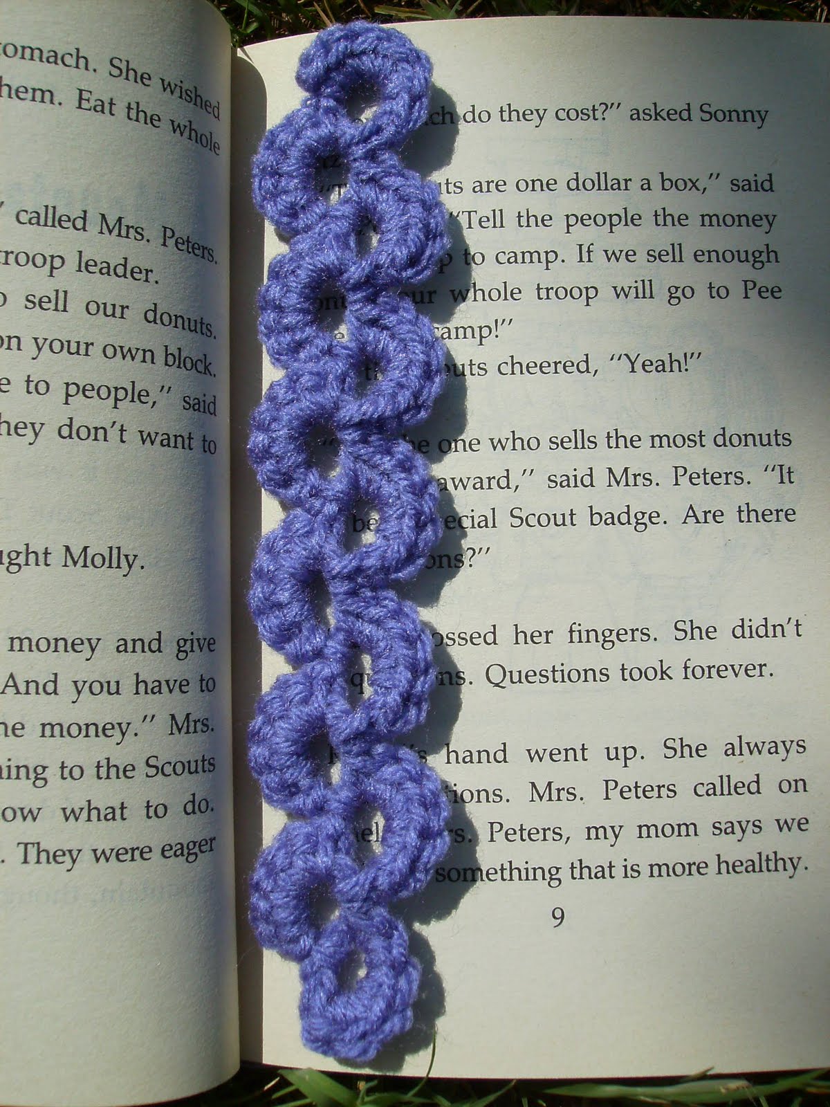 Cross Bookmark Free Crochet Pattern - KarensVariety.com