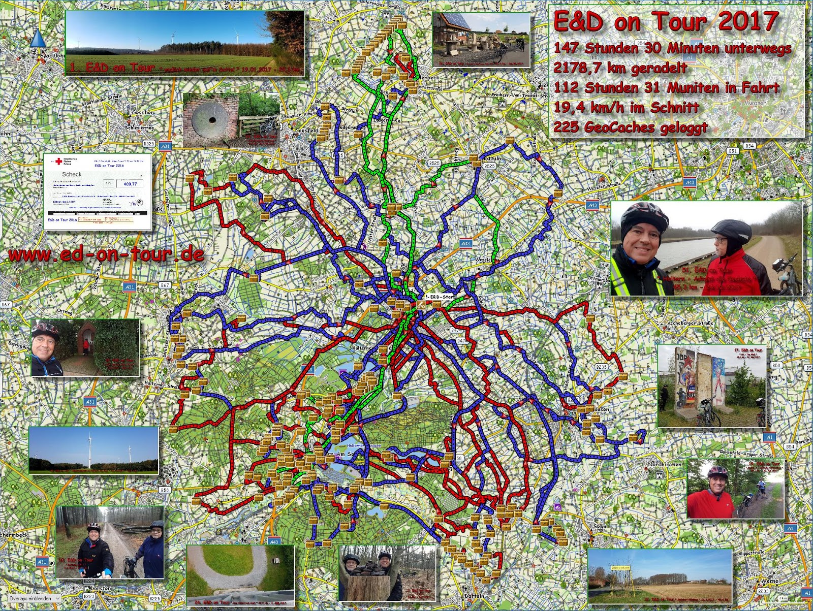 E&D on Tour 2017 51 Touren