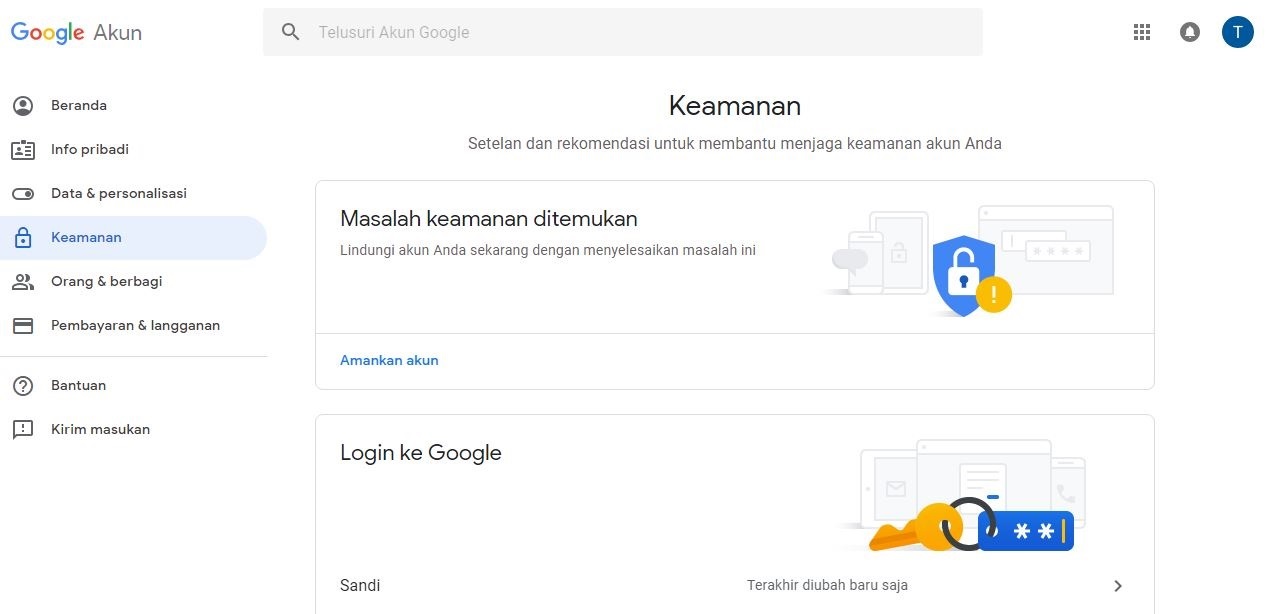 Cara Mengganti Password Atau Kata Sandi Gmail Dengan Mudah