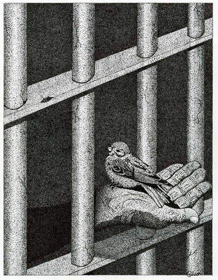 prison drawing