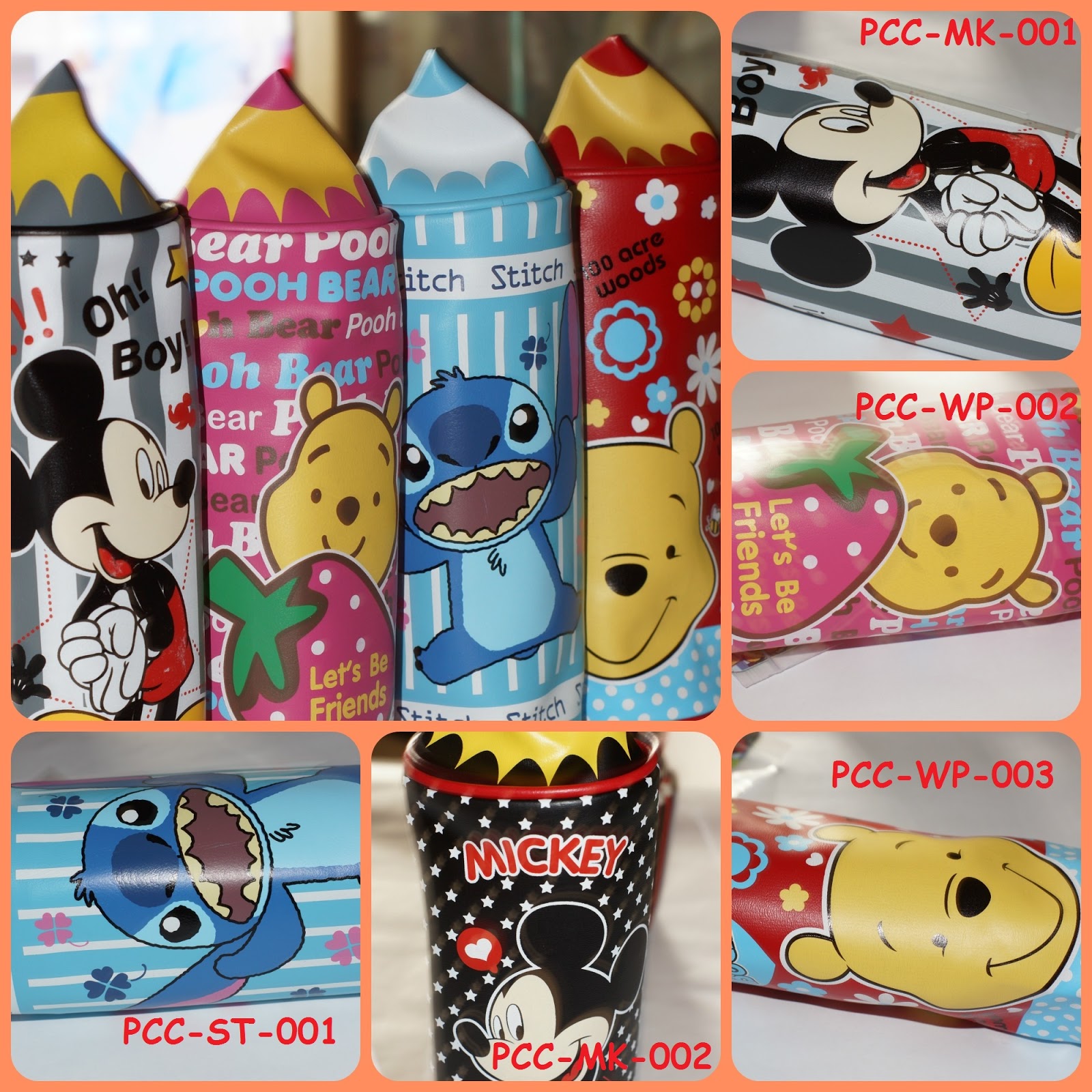 Everything Kiddyland Disney Characters Pencil Case