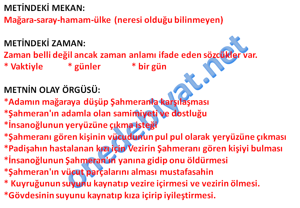 sahmeran hikayesi konu ozet kisiler