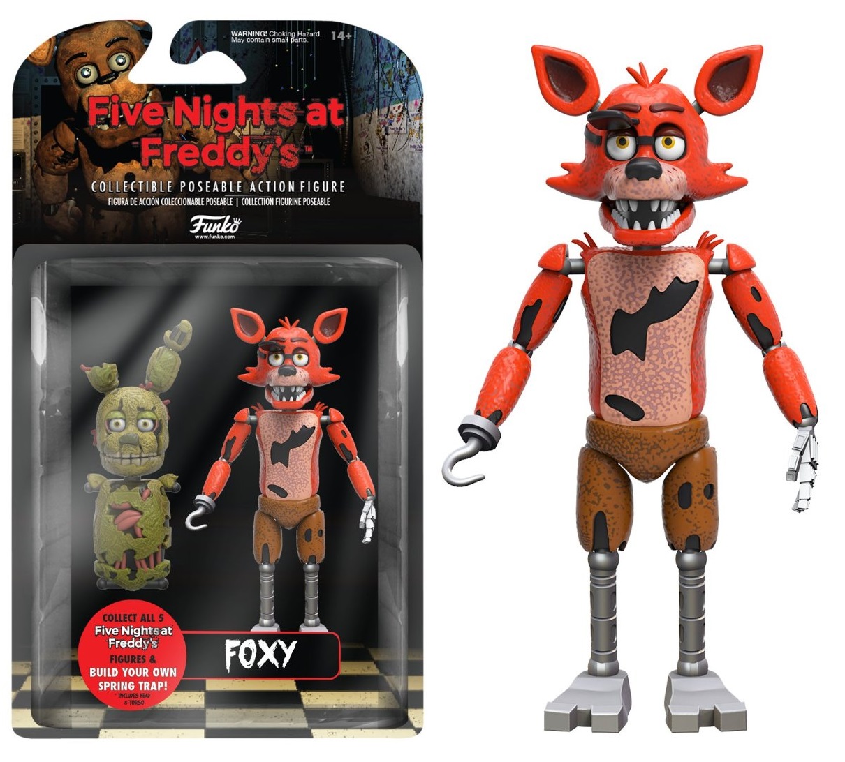 Boneco Articulado Foxy Fnaf Pronta Entrega!