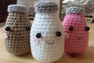 PATRON GRATIS BOTELLA DE LECHE AMIGURUMI 37334