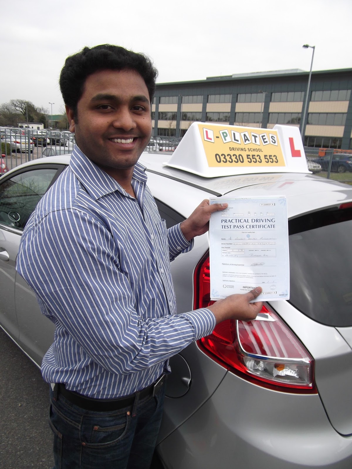 L Plates Driving School Congratulations! Driving lessons Burgess Hill