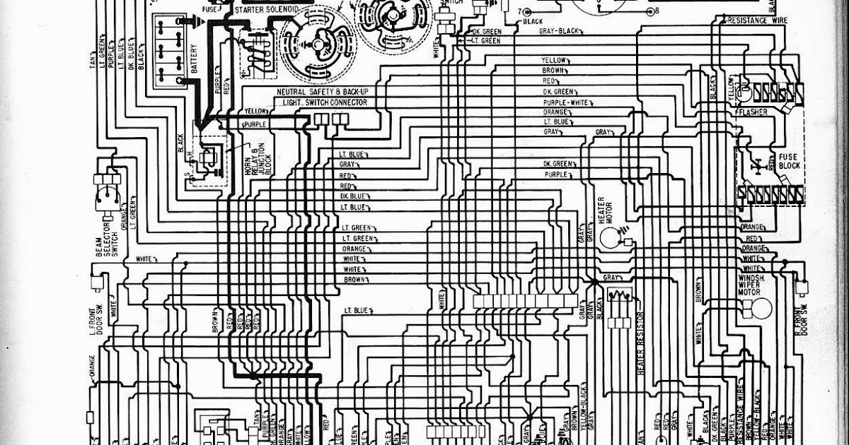 Free Auto Wiring Diagram: 1962 Pontiac Catalina, Star ... buick wiring diagrams free 