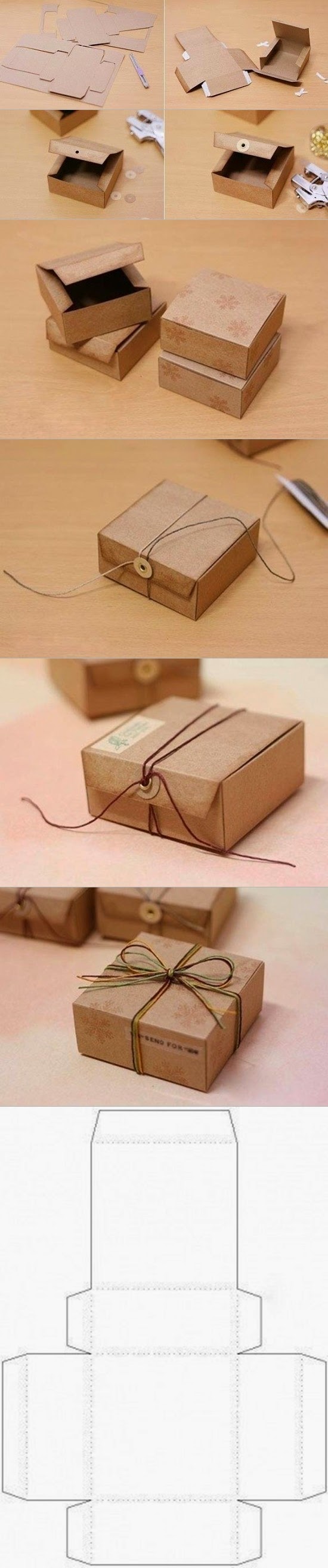 DIY Gift Box from Cardboard DIY & Crafts Tutorials