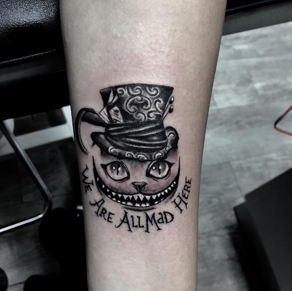 Alice In Wonderland Tattoos Alice In Wonderland Tattoos