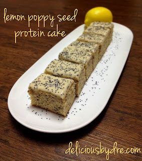 Prajitura cu proteine lamaie si mac