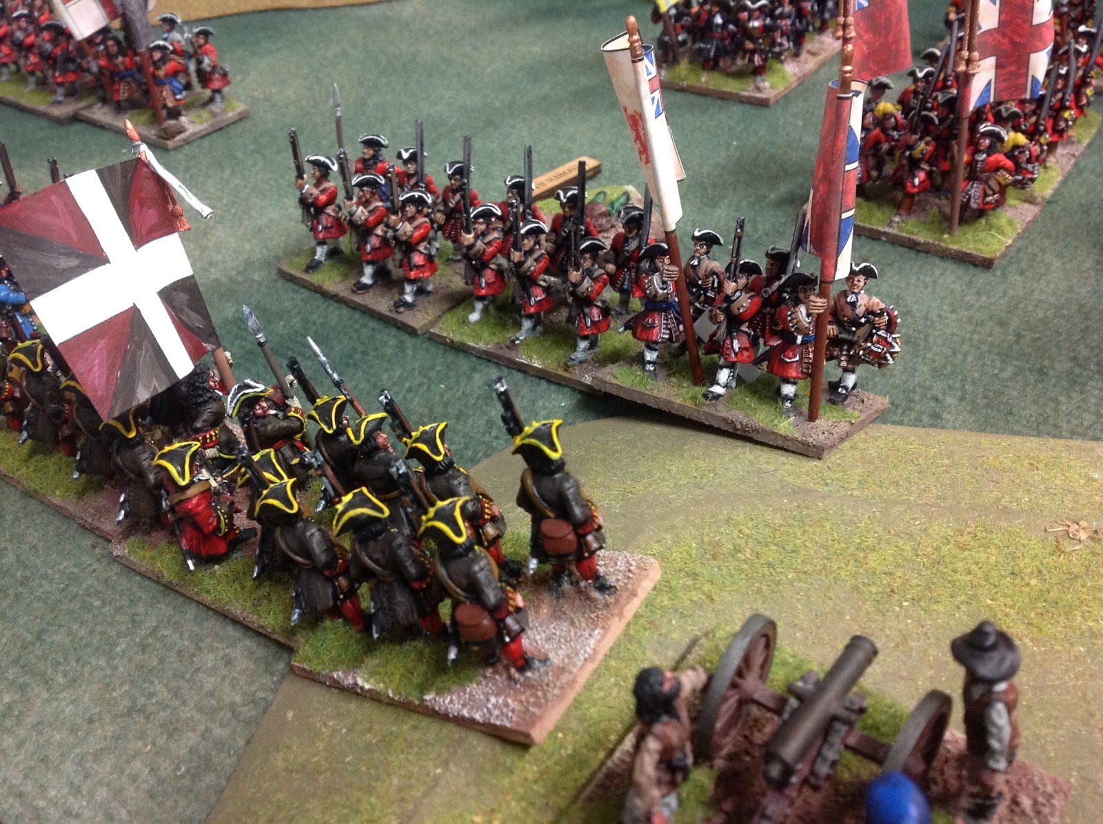 Band of Wargame Brothers: Army of Louis XIV vs The Grand Alliance