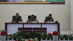 Rakor Bersama SKPD Kapolres Lampung Timur AKBP Taufan Dirgantoro Bahas Pengamanan Arus Mudik Idul Fitri 1439 H.