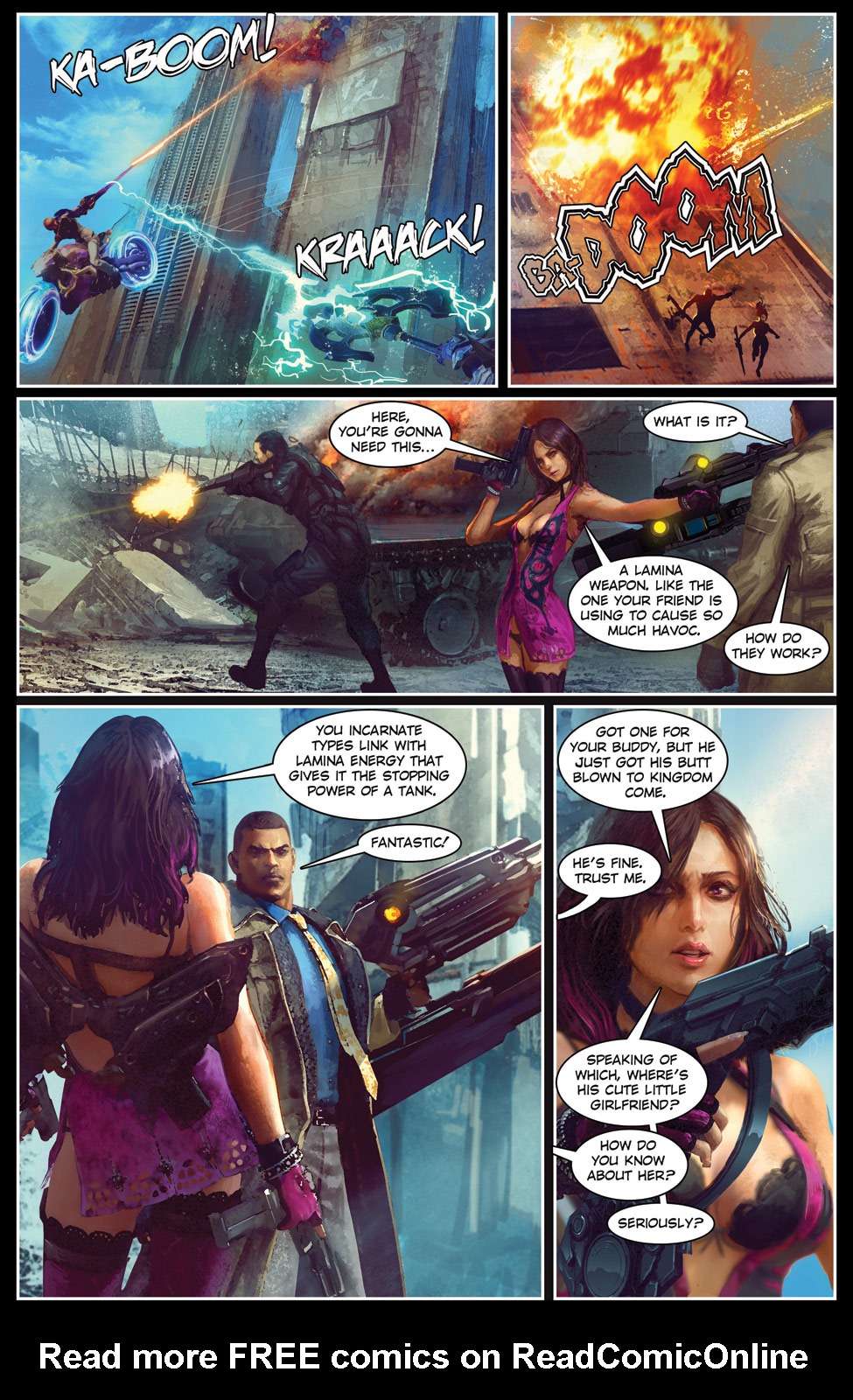 Read online Rise of Incarnates comic -  Issue #5 - 8