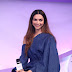 Model Deepika Padukone Long Legs Stills In Blue Dress