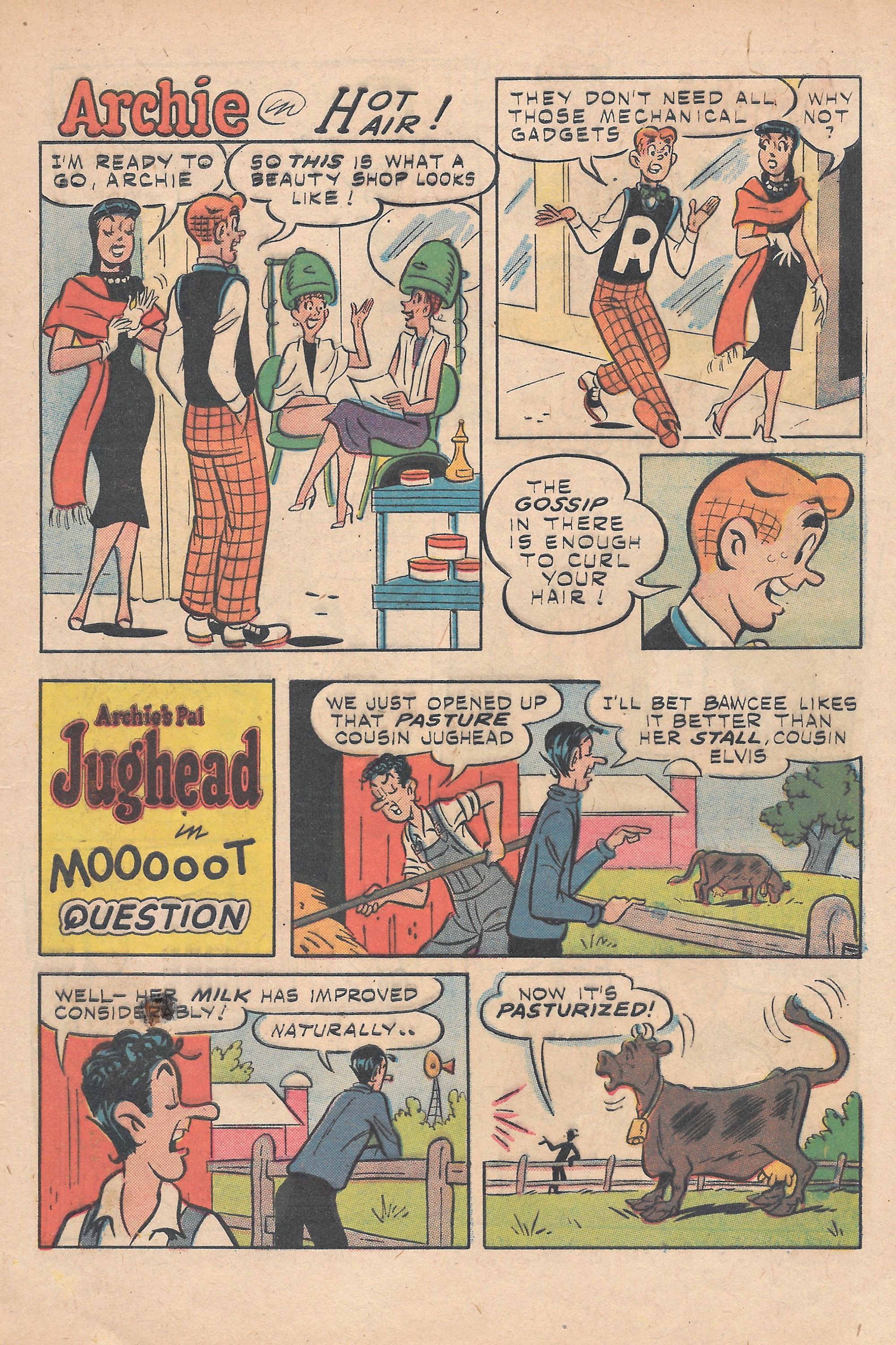Read online Archie's Joke Book Magazine comic -  Issue #34 - 5