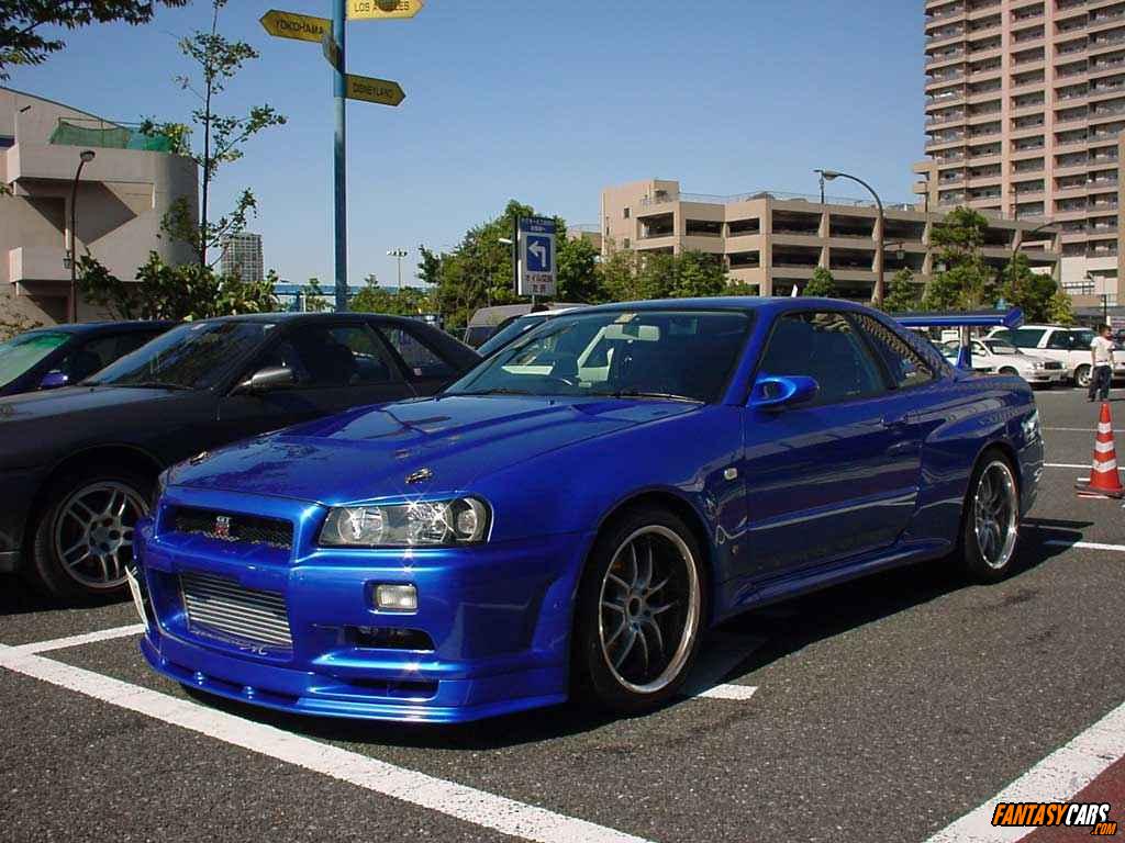 Picture of nissan skylines r34 #2