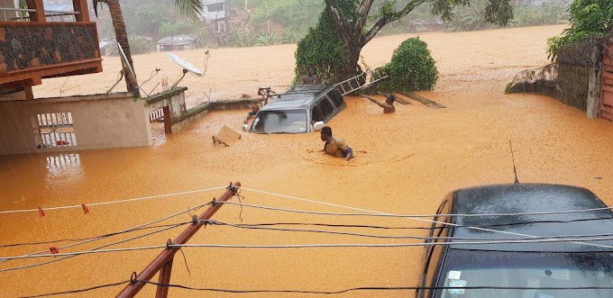 Idadi ya Waliofariki Kwenye Mafuriko Siera Leone yafikia 300