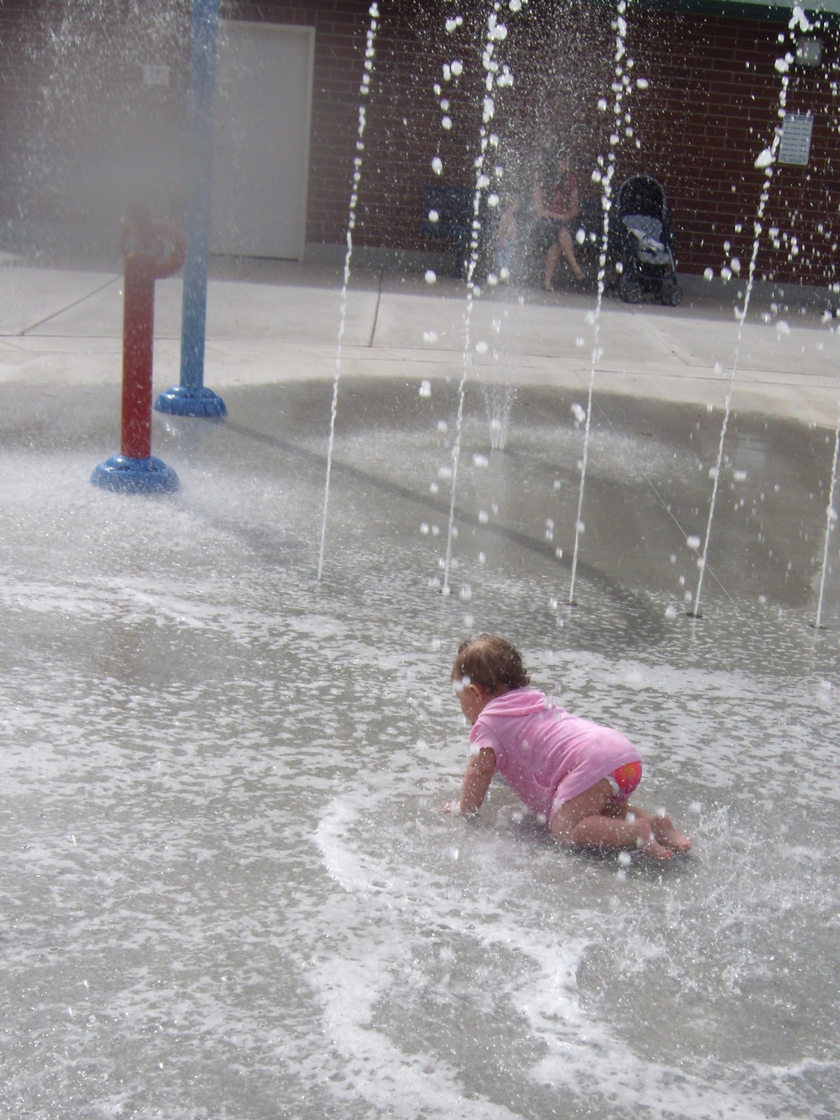 Brandon and Jennifer Riverdale Splash Pad