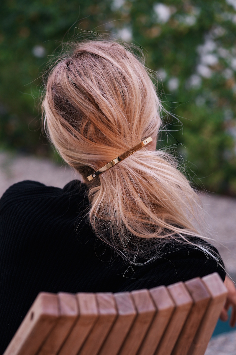 We're Loving This Minimal Hair Accessory for Fall