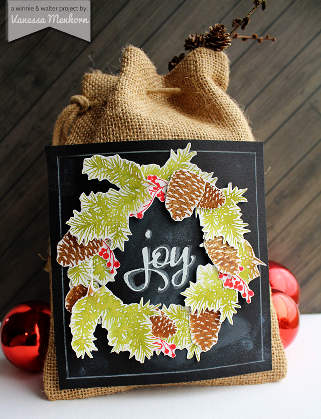 winnie & walter blog Gifts of Giving Rustic Gift Bag with Vanessa