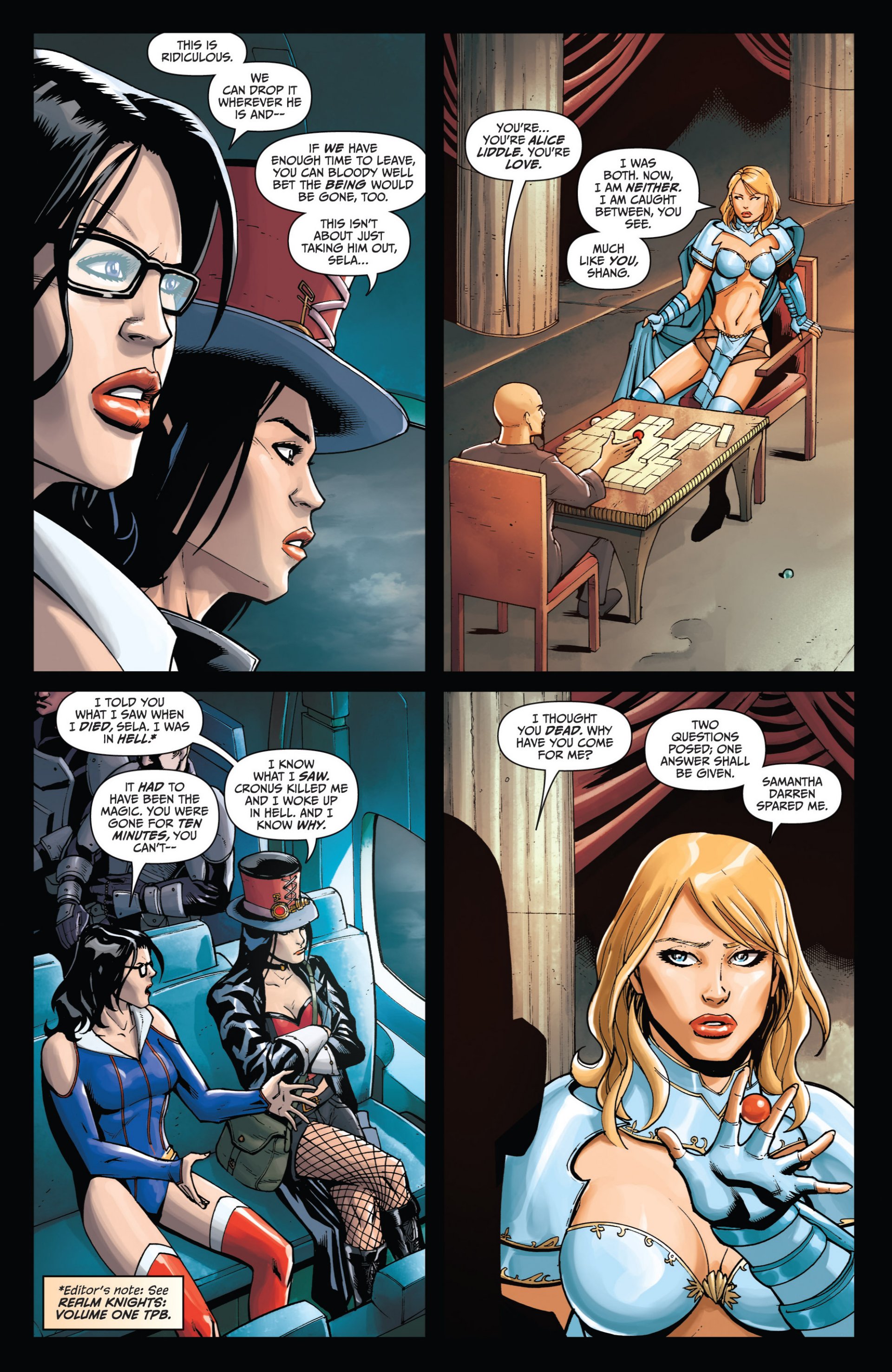 Read online Grimm Fairy Tales presents Ascension comic -  Issue #4 - 11