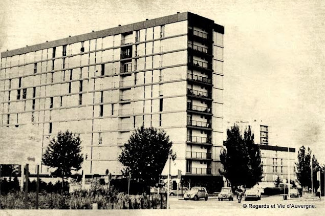 la ZUP de la Plaine de Clermont-Ferrand en 1975.
