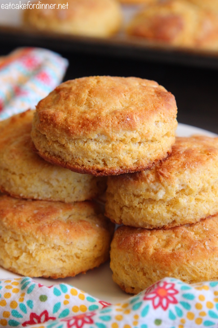 Eat Cake For Dinner: Cornmeal Buttermilk Biscuits