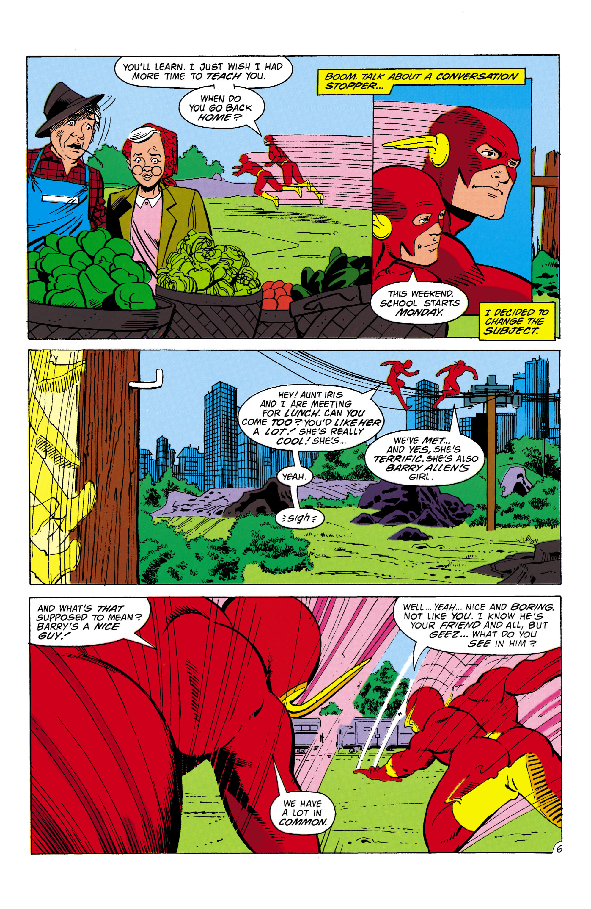 Read online The Flash (1987) comic -  Issue #64 - 7