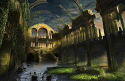 ruins apocalypse apocalyptic wallpapers artwork fantasy backgrounds hd sci fi cathedral background desktop wall postapocalyptic abandoned concept computer detailed alphacoders