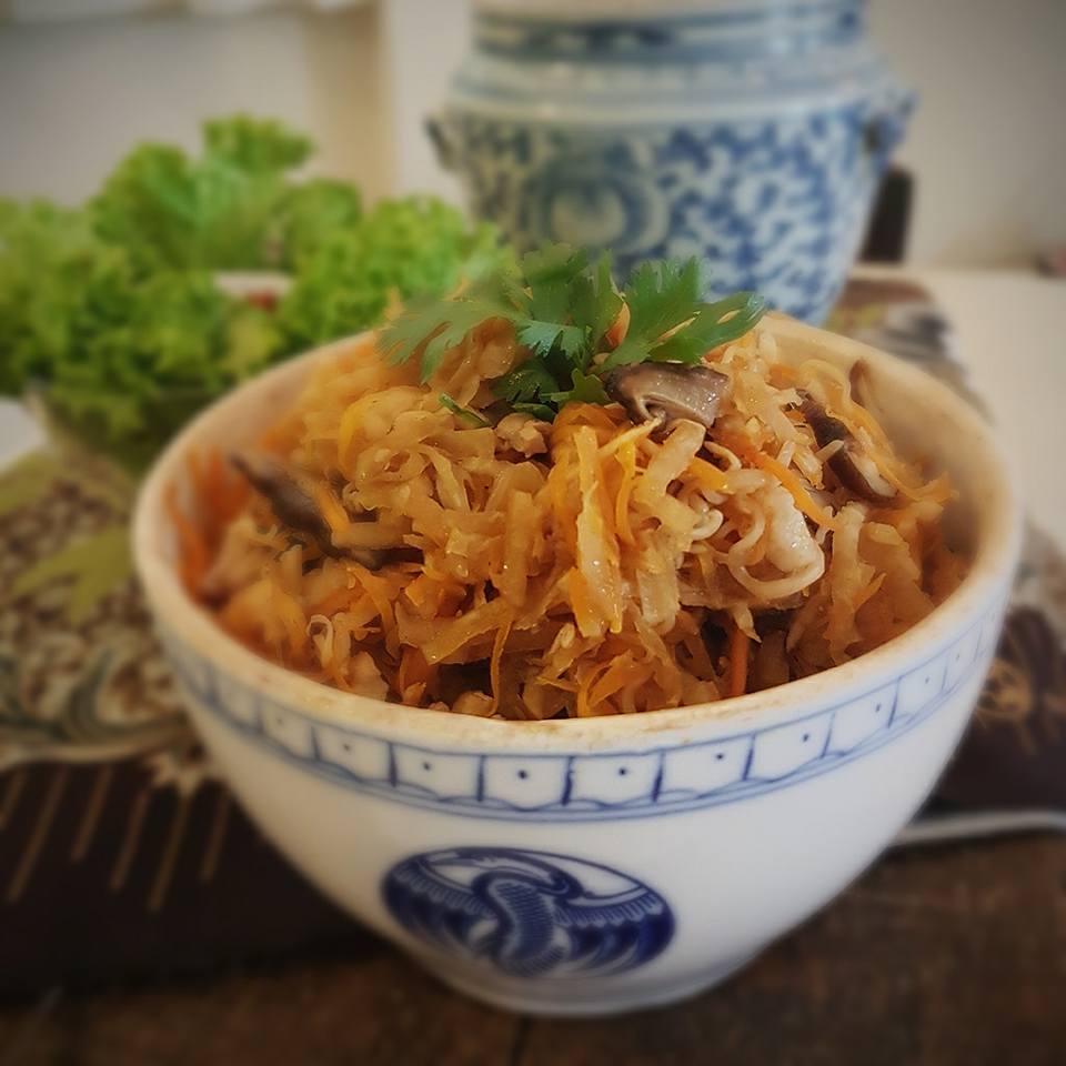 Recipe) Shredded Cuttlefish And Vegetables / Jiu Hu Char
