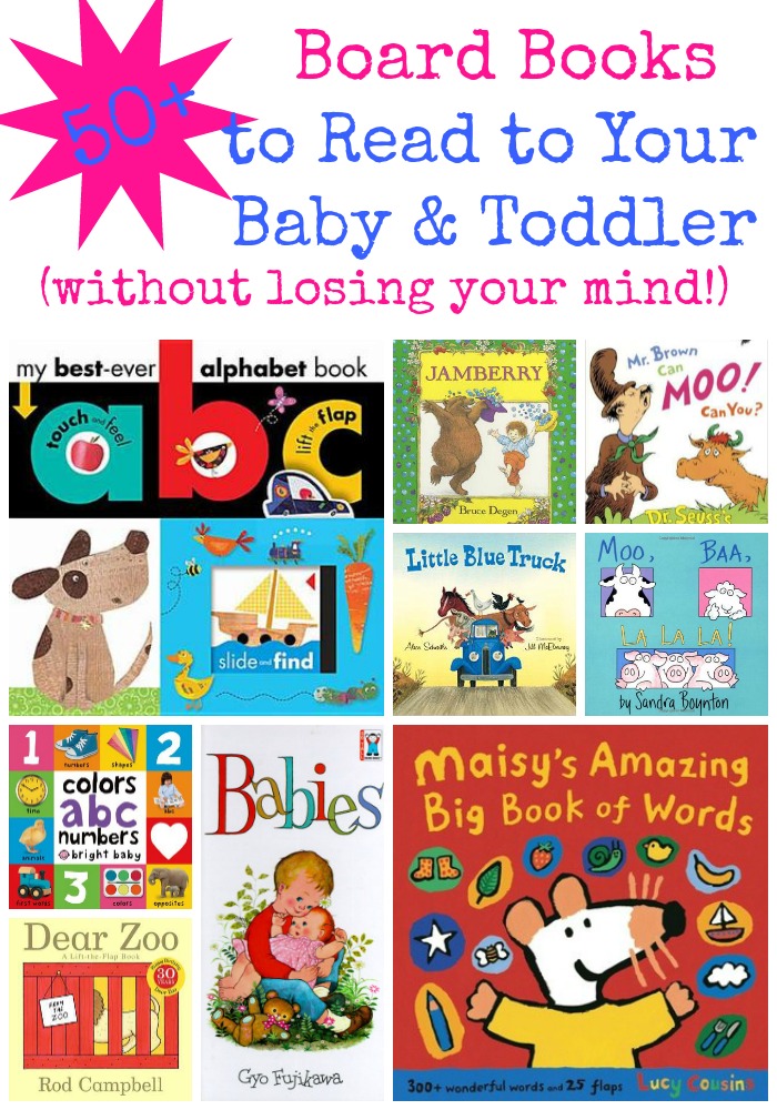 Quirky Bookworm 50+ Board Books to Read to Your Baby & Toddler