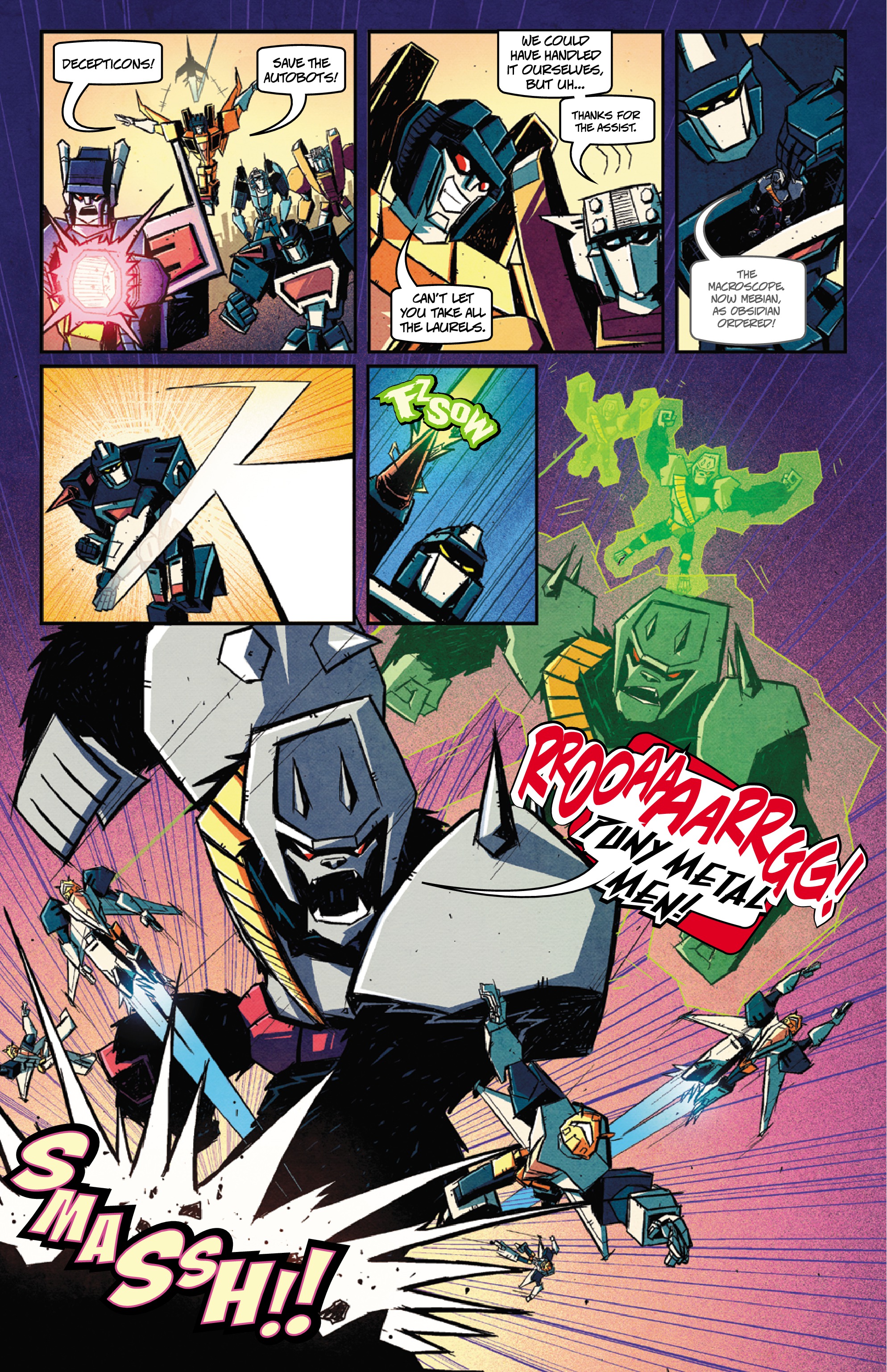 Read online Transformers: Timelines comic -  Issue #9 - 17
