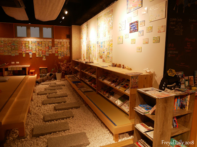 2018, autumn 走吧自己去關西旅行：大阪如家青年旅館 Home Hostel Osaka (大廳篇)