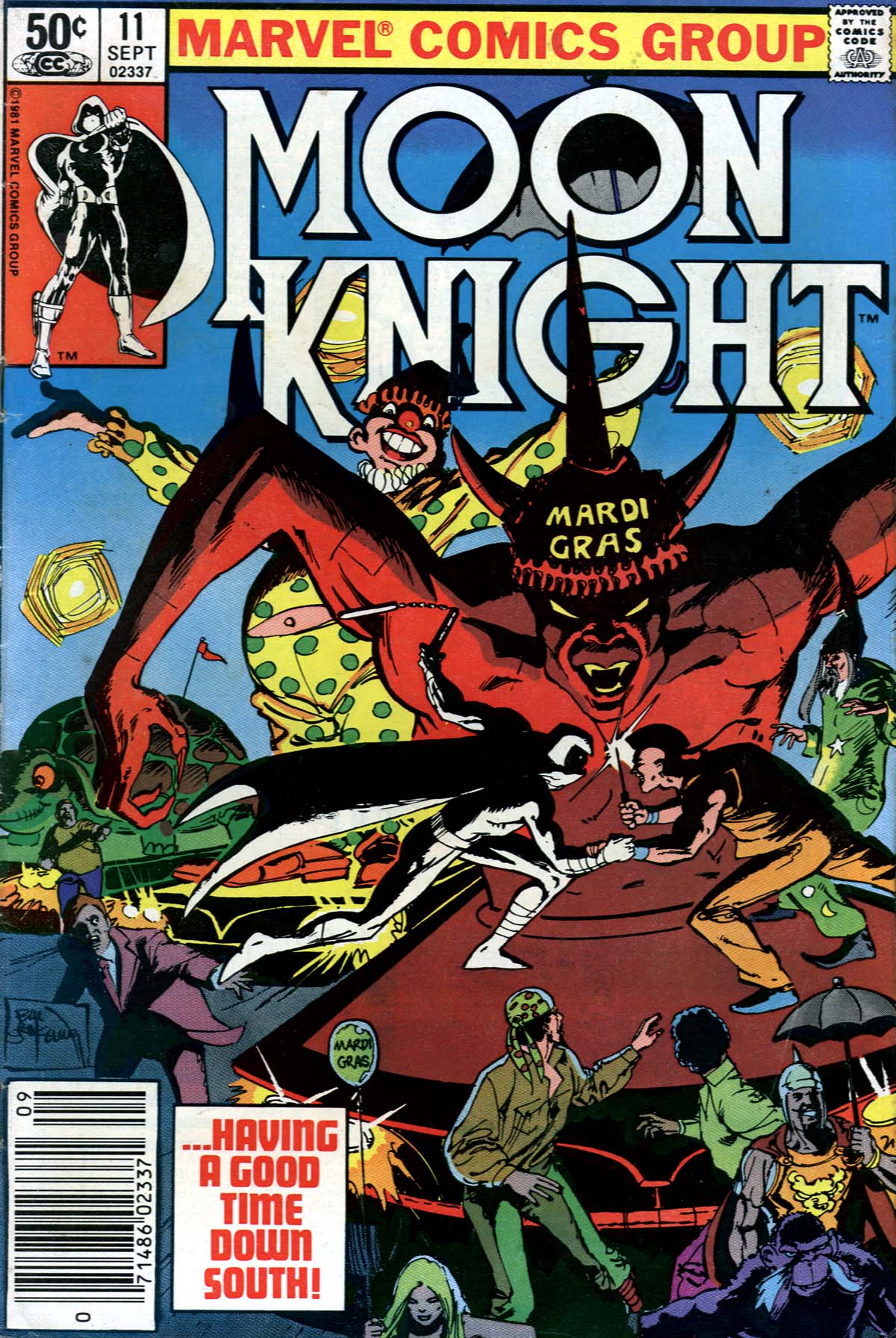 Read online Moon Knight (1980) comic -  Issue #11 - 1