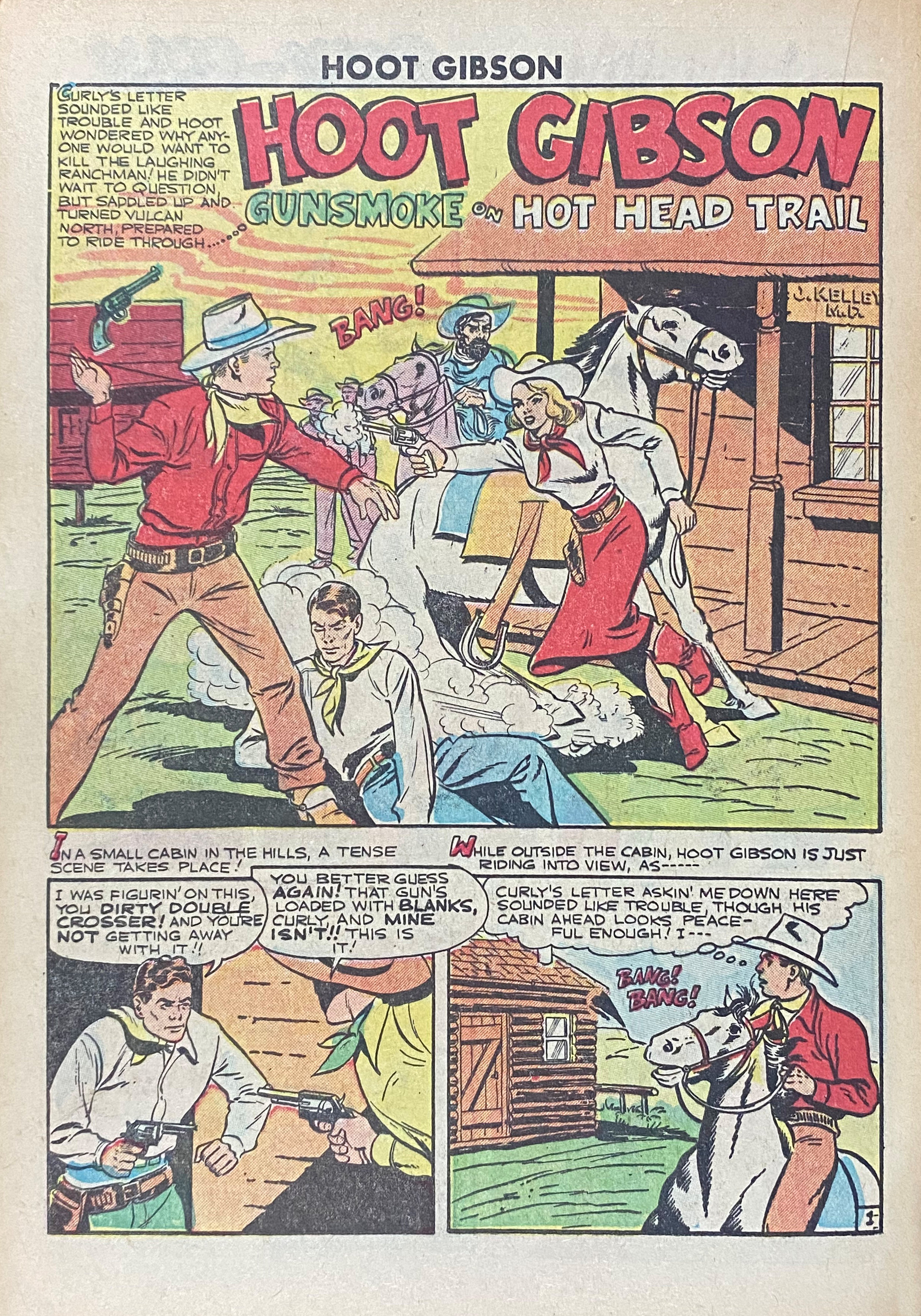 Read online Hoot Gibson comic -  Issue #3 - 20