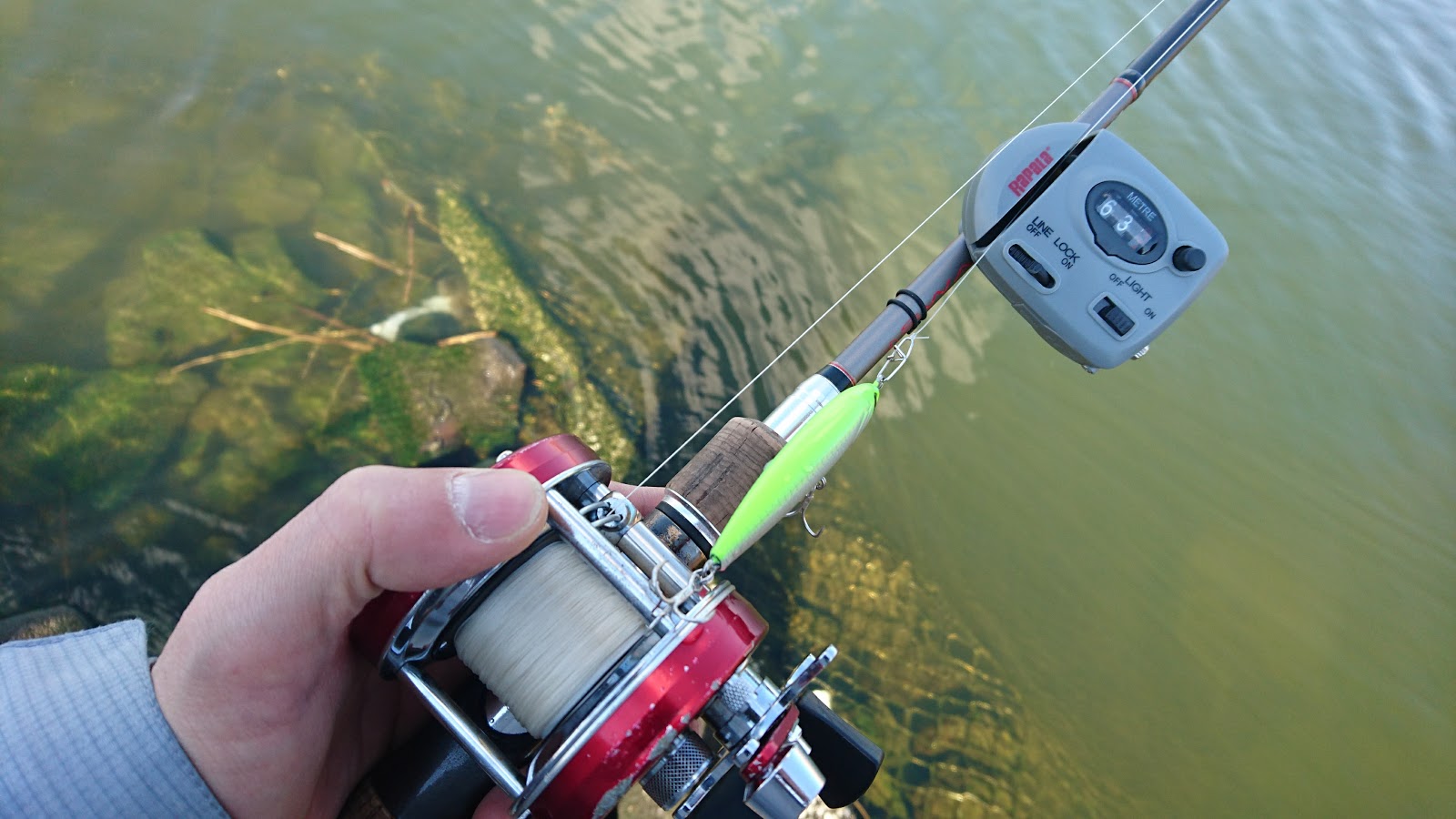 Abu Ambassadeur 5500チューニング効果 Giro S Pastime