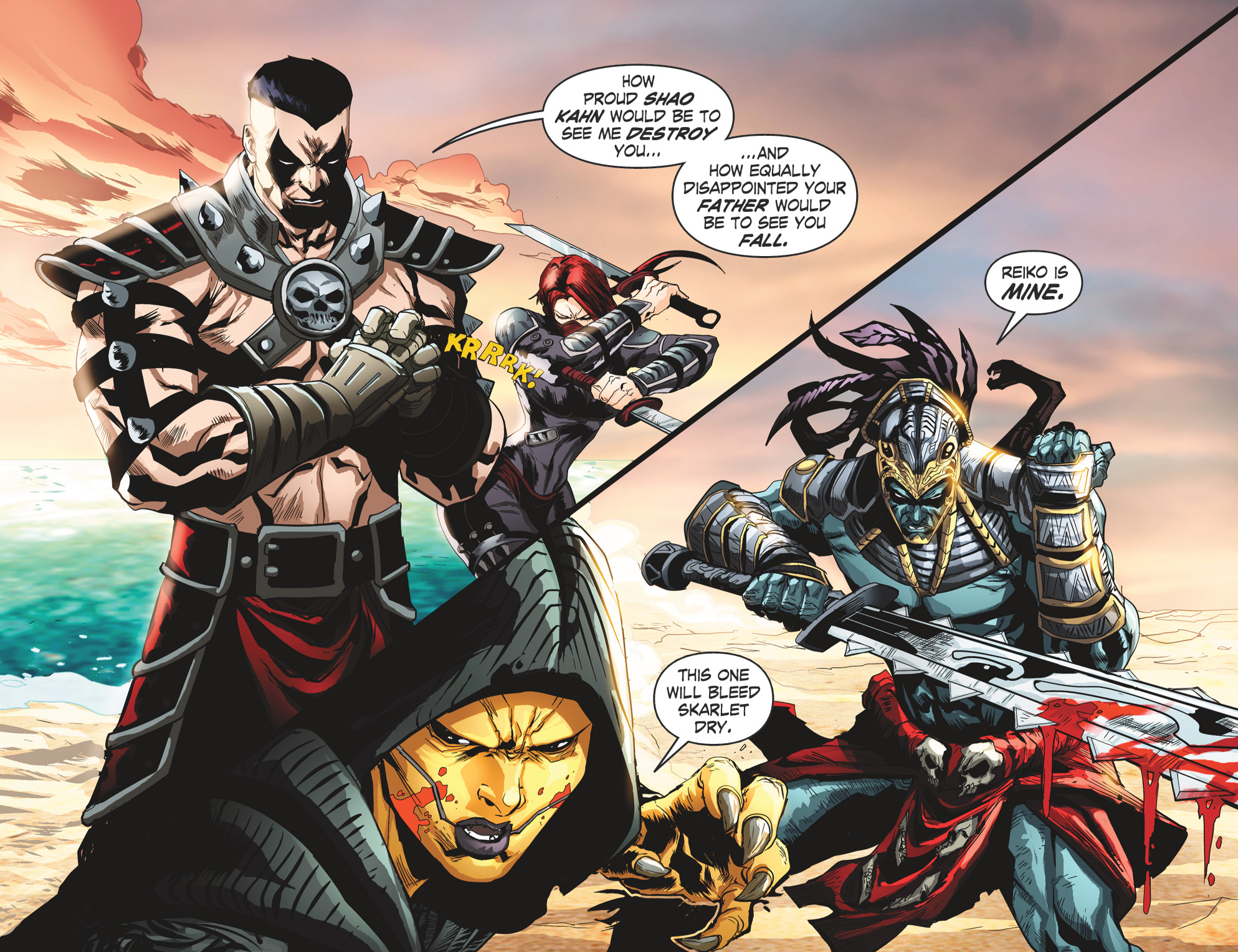 Read online Mortal Kombat X [I] comic -  Issue #25 - 12