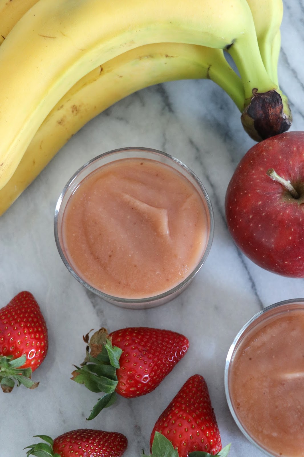 The Cook Time Compote maison aux pommes, fraises et banane