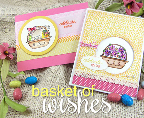 Basket of Wishes Stamp set by Newton's Nook Designs