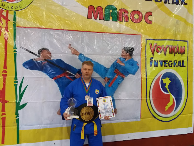 LOCUL 3 - MEDALIE DE BRONZ - CAMPIONATUL MONDIAL DE INTEGRAL VOVINAM - MAROC, 24-26.02.2017