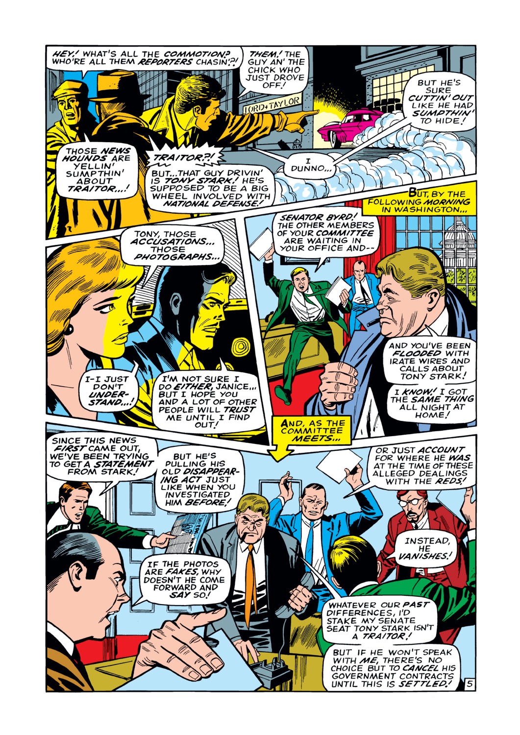 Read online Iron Man (1968) comic -  Issue #10 - 6