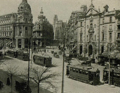Los antiguos tranvías de Madrid