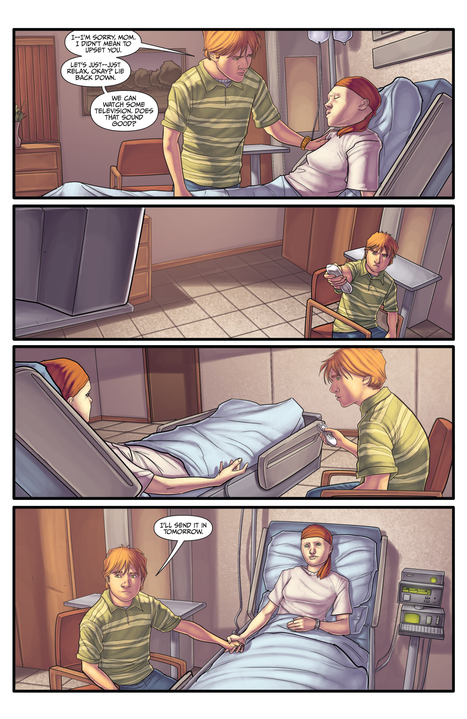 Read online Morning Glories comic -  Issue #19 - 15