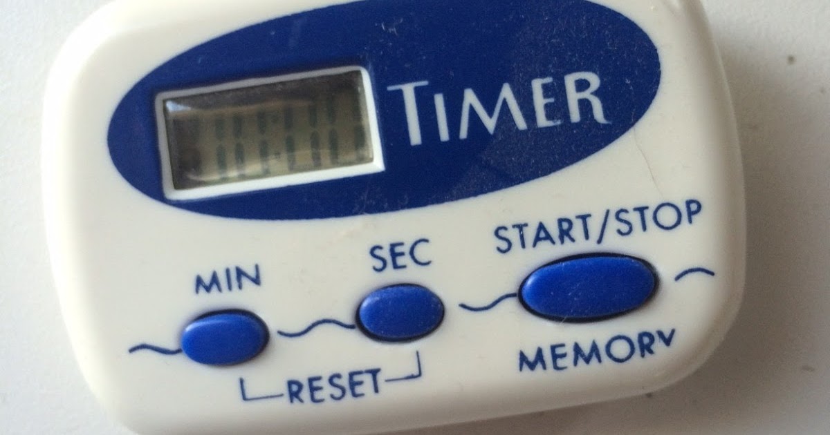 The Budget Reviews Cooking Concepts Digital Timer (Dollar Tree)