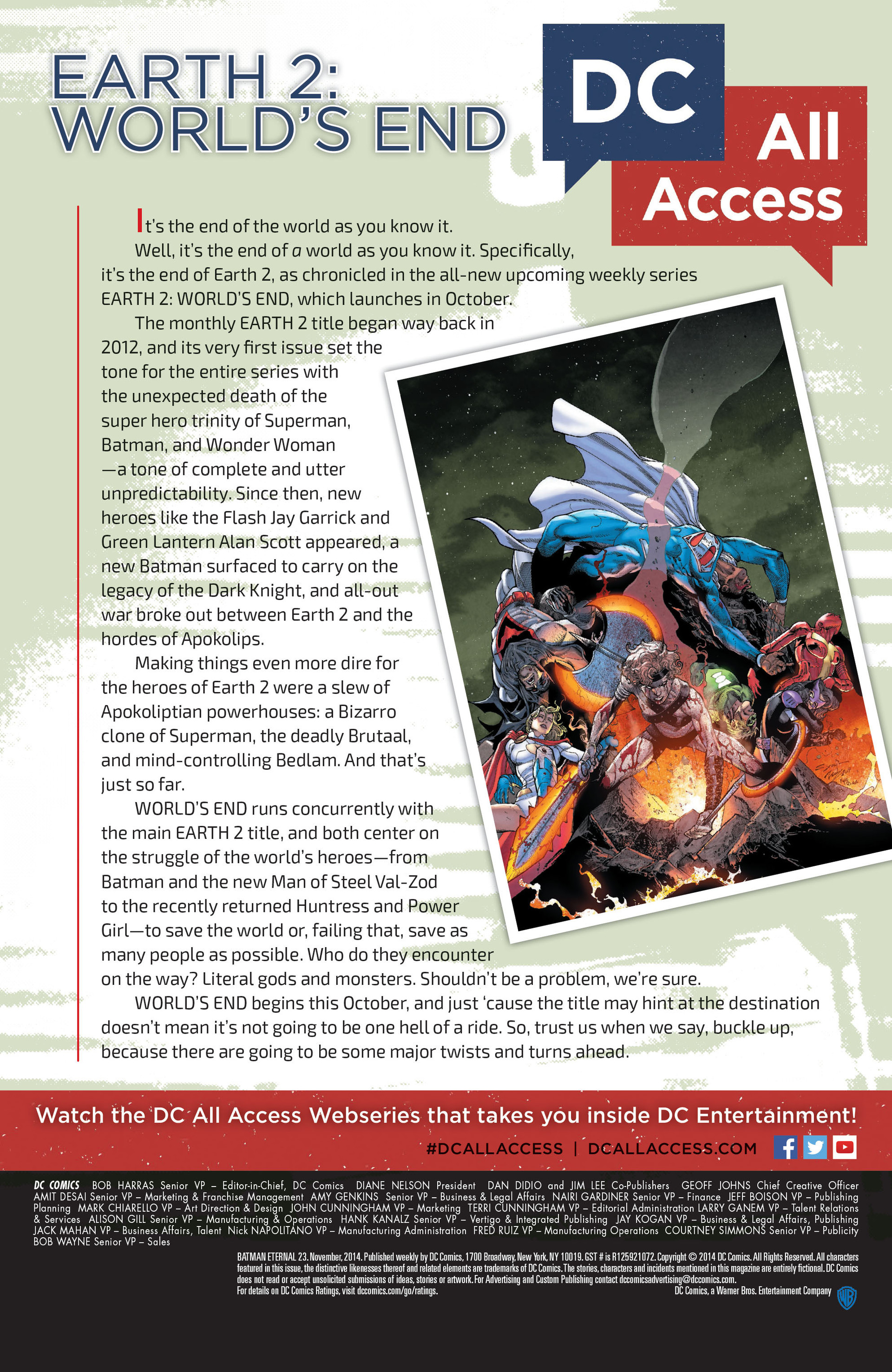 Read online Batman Eternal comic -  Issue #23 - 22