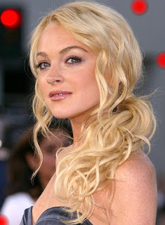 Lindsay Lohan Hairstyle - Female Celebrity Hairstyle Ideas