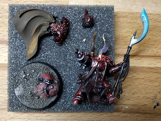 Starting to lay down basecolours