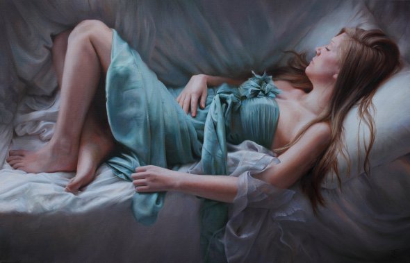 As belas pinturas de mulheres com um toque renascentista de Tina Spratt Tina Spratt pinturas a óleo mulheres renascentistas