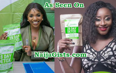 annie idibia slim tea nigeria ambassador